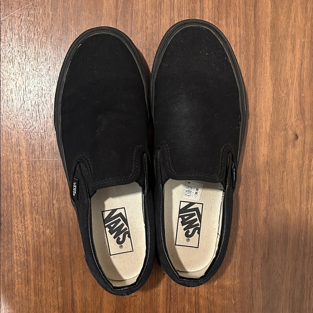 Vans Classic Black Slip-On Sneakers
